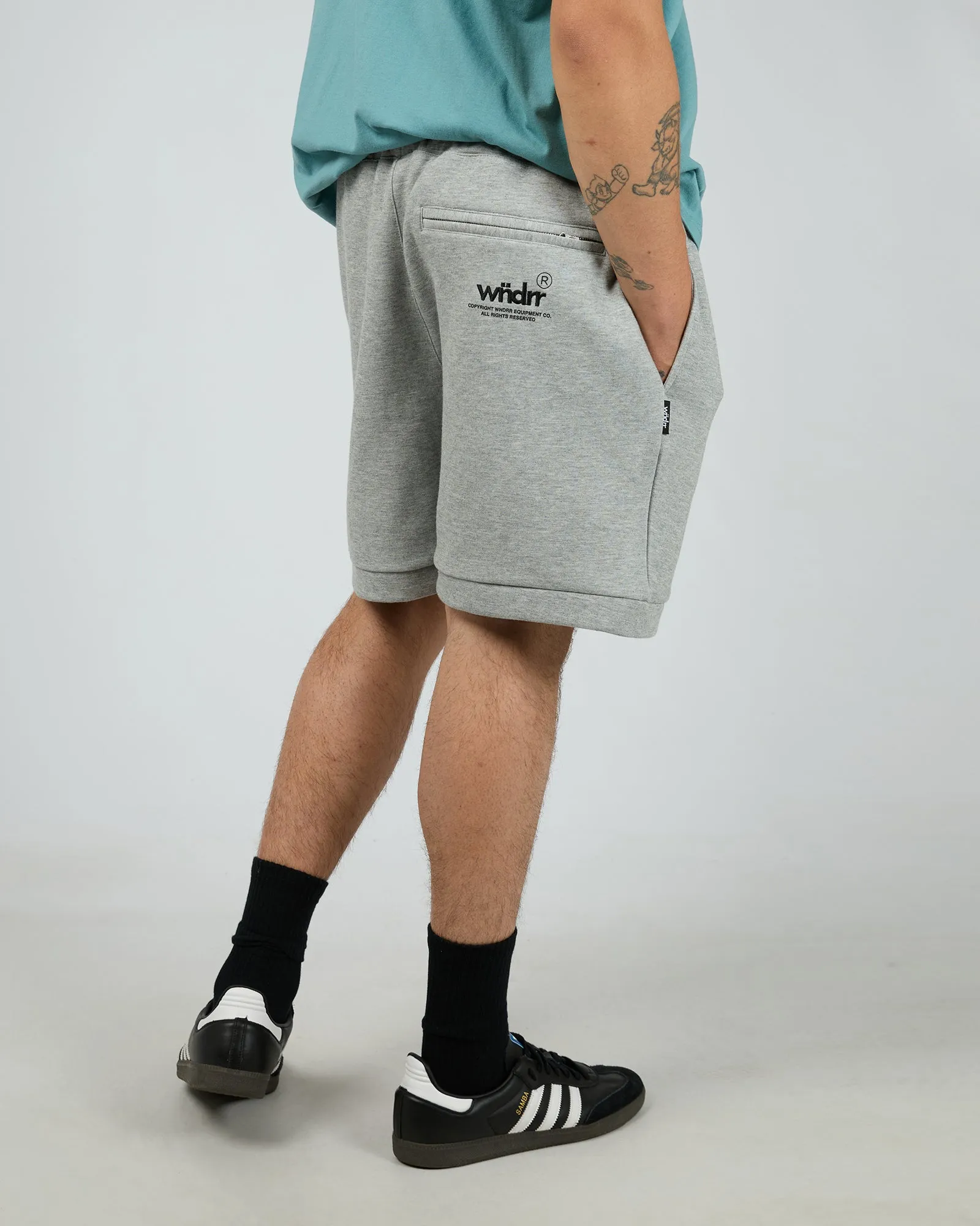 Offcut Tech Trackshort Greymarle sold by edge clothing product image thumbnail 3