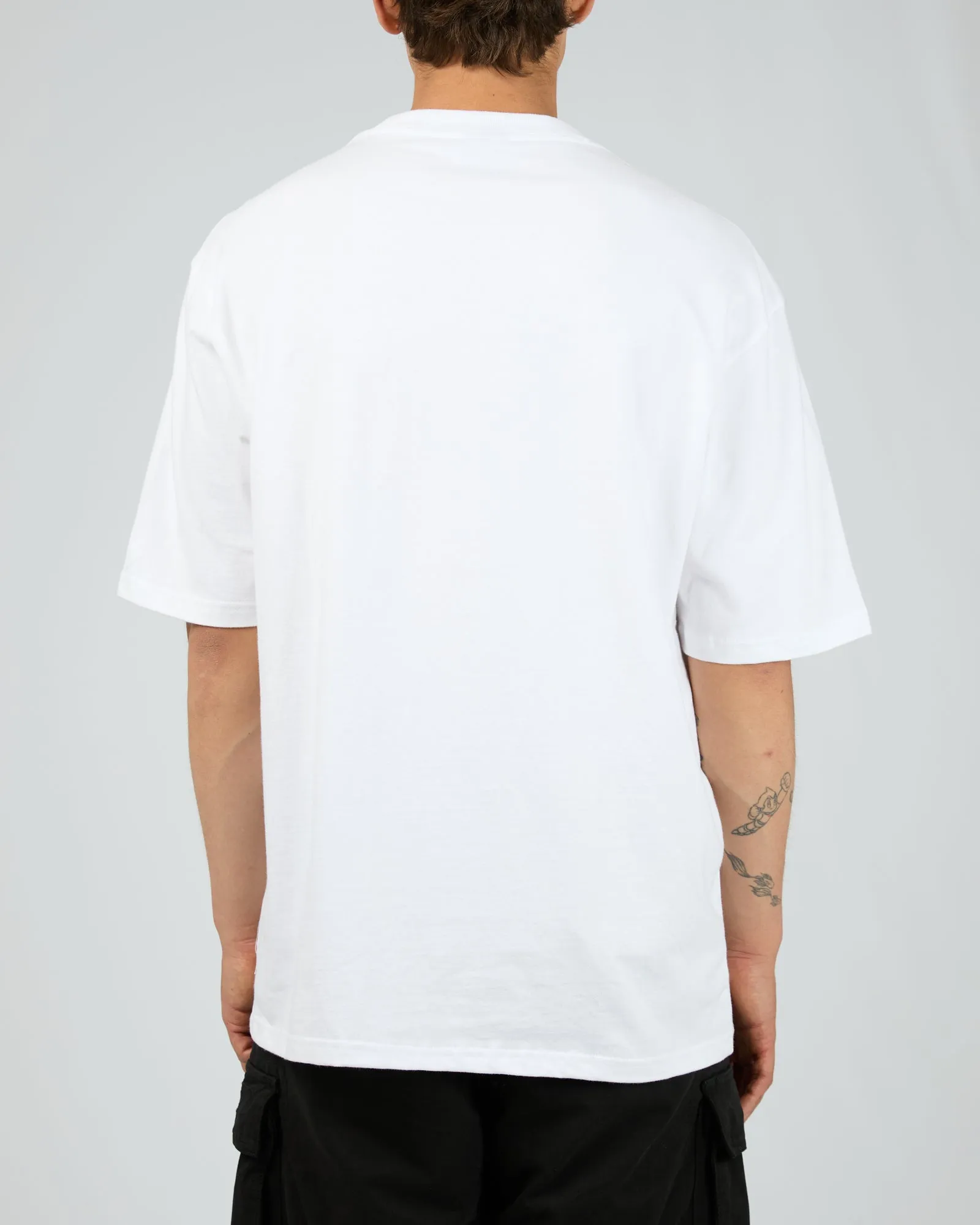 Global Baggy Tee White sold by edge clothing product image thumbnail 2