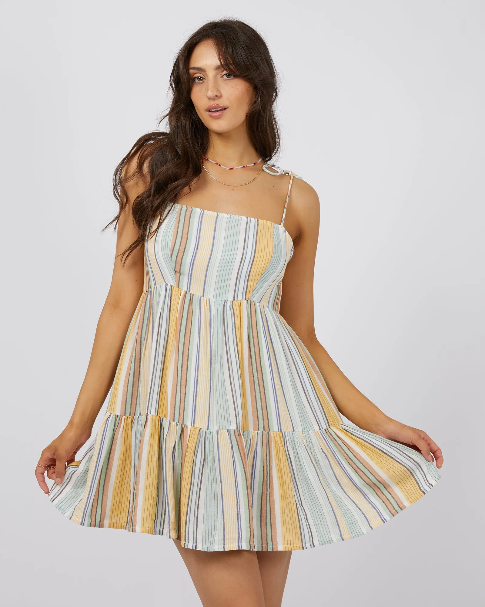 Cindy Mini Dress Green sold by edge clothing