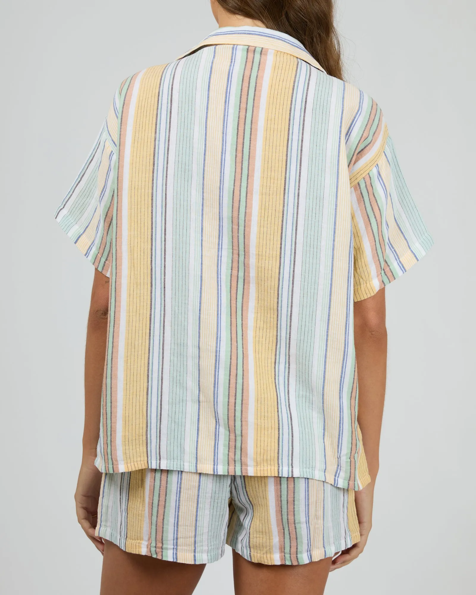 Cindy Short Sleeve Shirt Green sold by edge clothing product image thumbnail 3