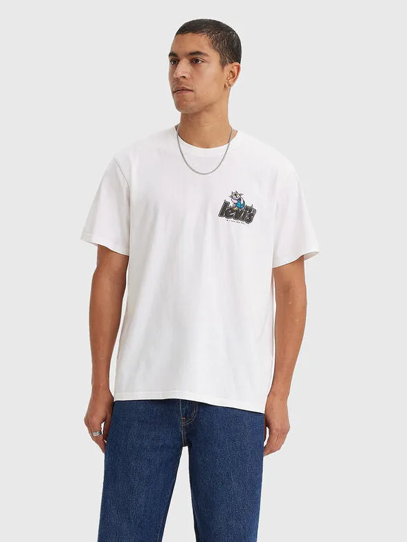 Ss Relaxed Fit Tee Brin Poster White sold by edge clothing product image thumbnail 4