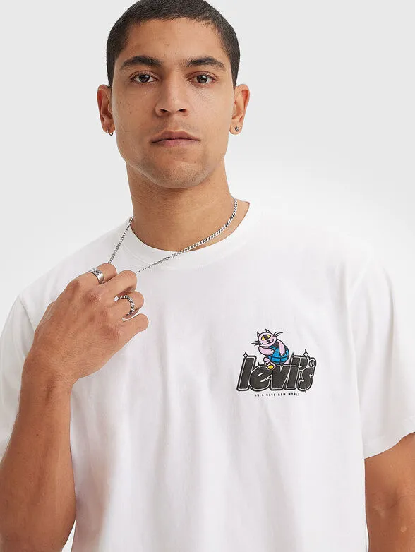 Ss Relaxed Fit Tee Brin Poster White sold by edge clothing product image thumbnail 2