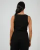 Willa Vest Black sold by edge clothing