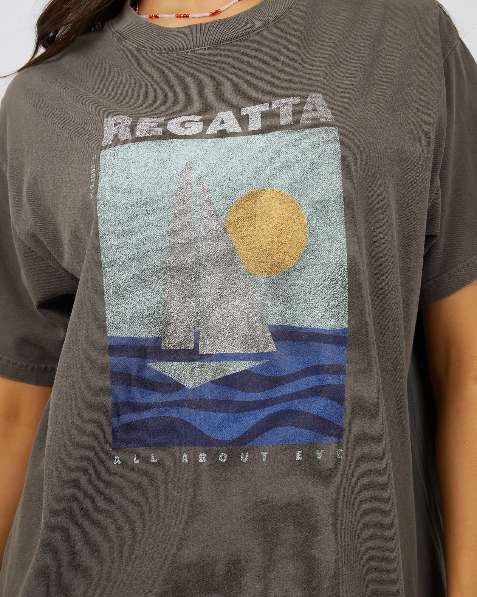Regatta Oversized Tee Charcoal sold by edge clothing product image thumbnail 5
