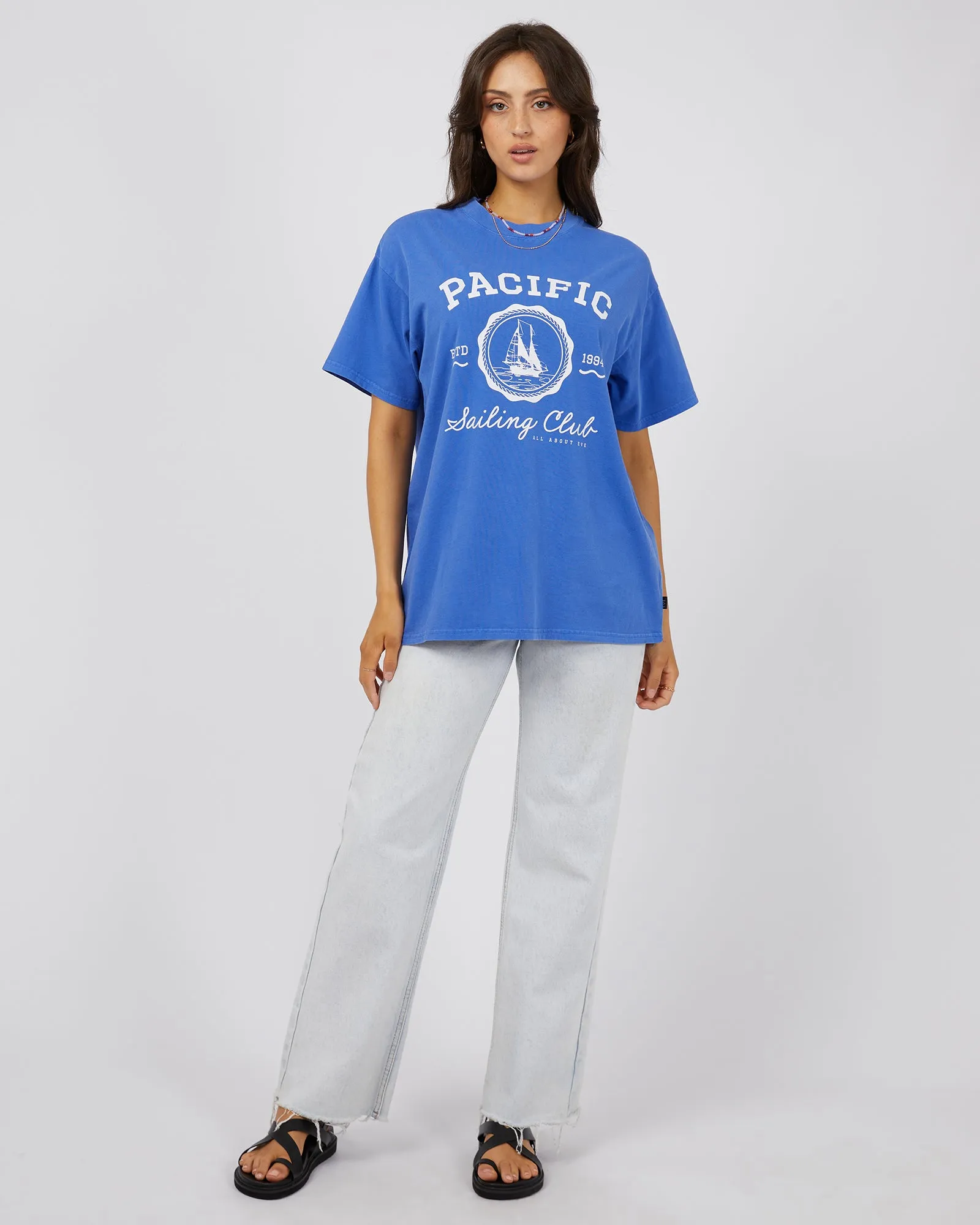 Pacific Oversized Tee Blue sold by edge clothing product image thumbnail 2