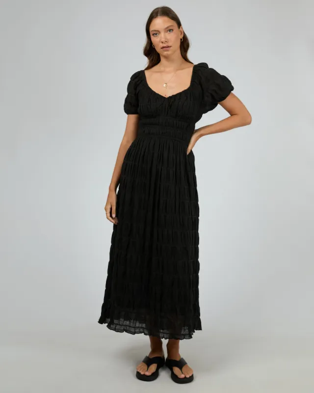 Maude Maxi Dress Black sold by edge clothing