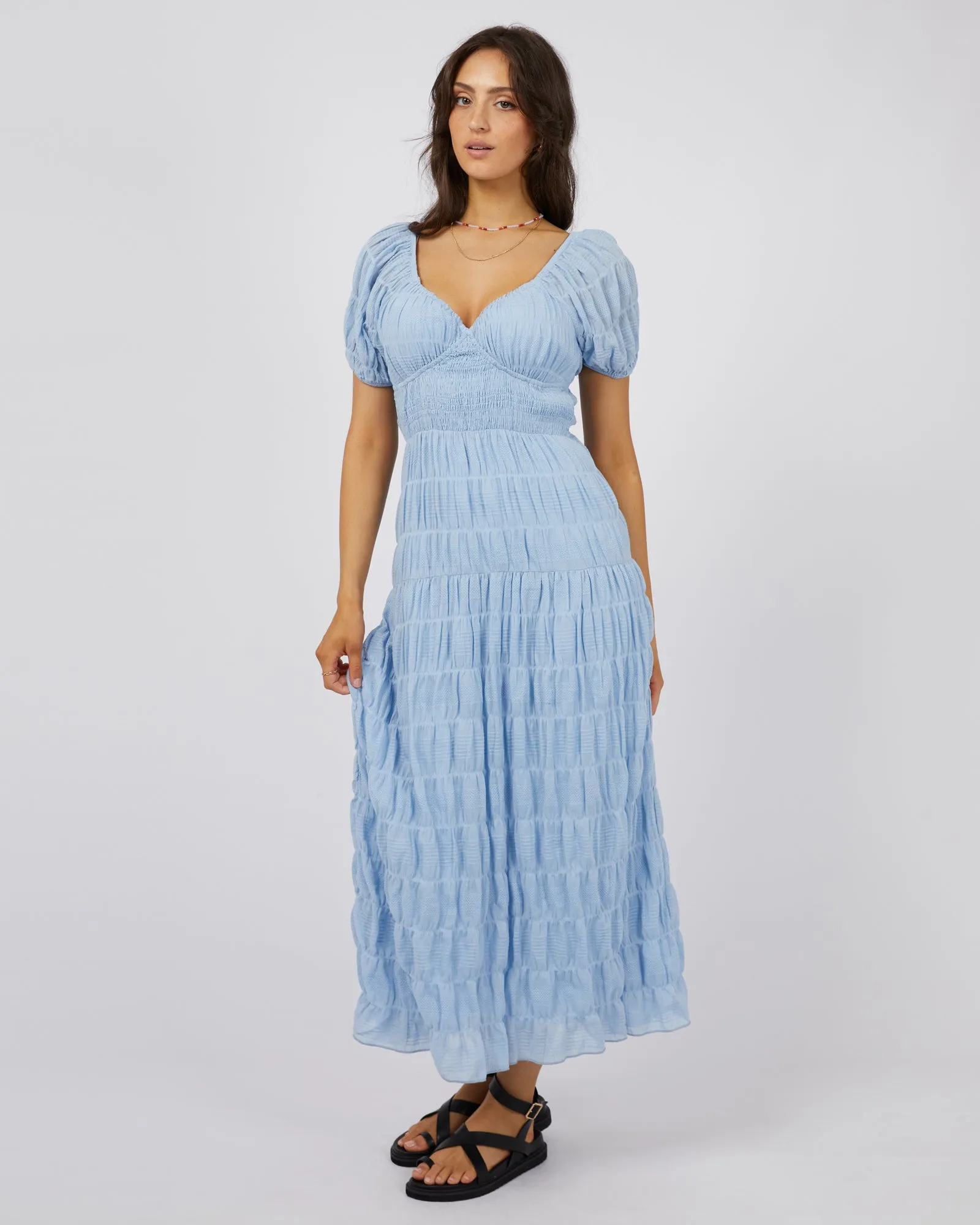 Maude Maxi Dress Ocean Blue sold by edge clothing product image thumbnail 4