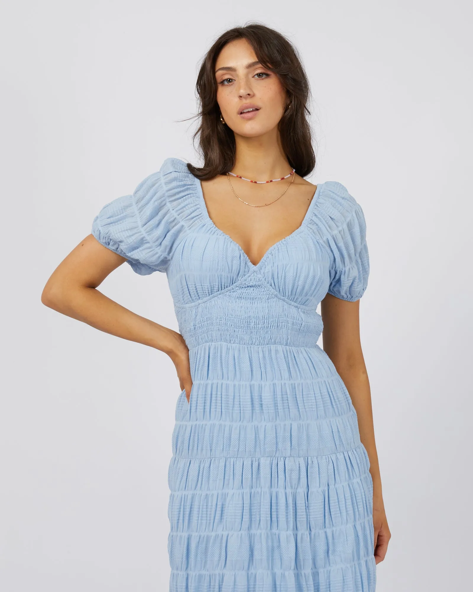 Maude Maxi Dress Ocean Blue sold by edge clothing product image thumbnail 2