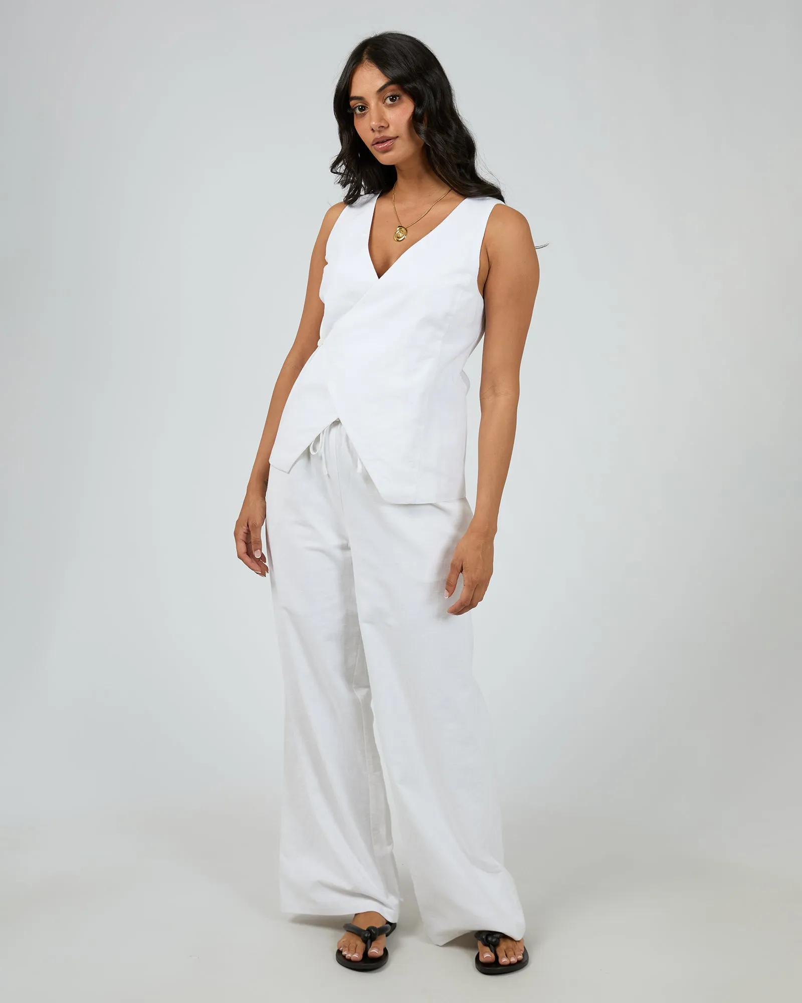 Willa Vest White sold by edge clothing product image thumbnail 2