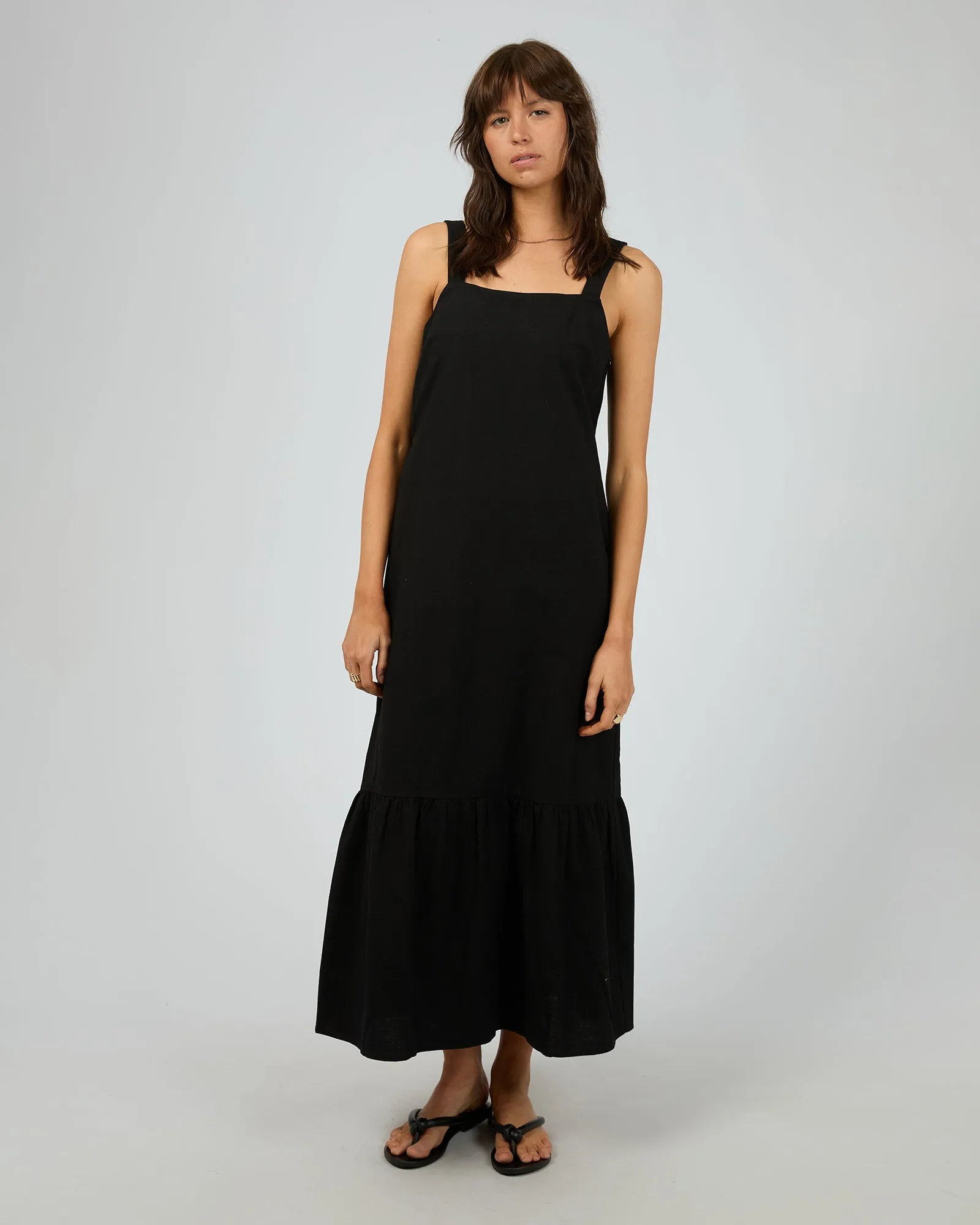 Willa Maxi Dress Black sold by edge clothing