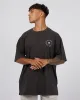 Spiral Tee Washed Black sold by edge clothing