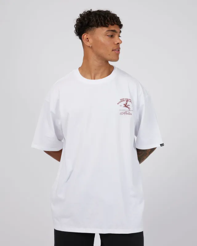 Atelier Tee White made by edge clothing