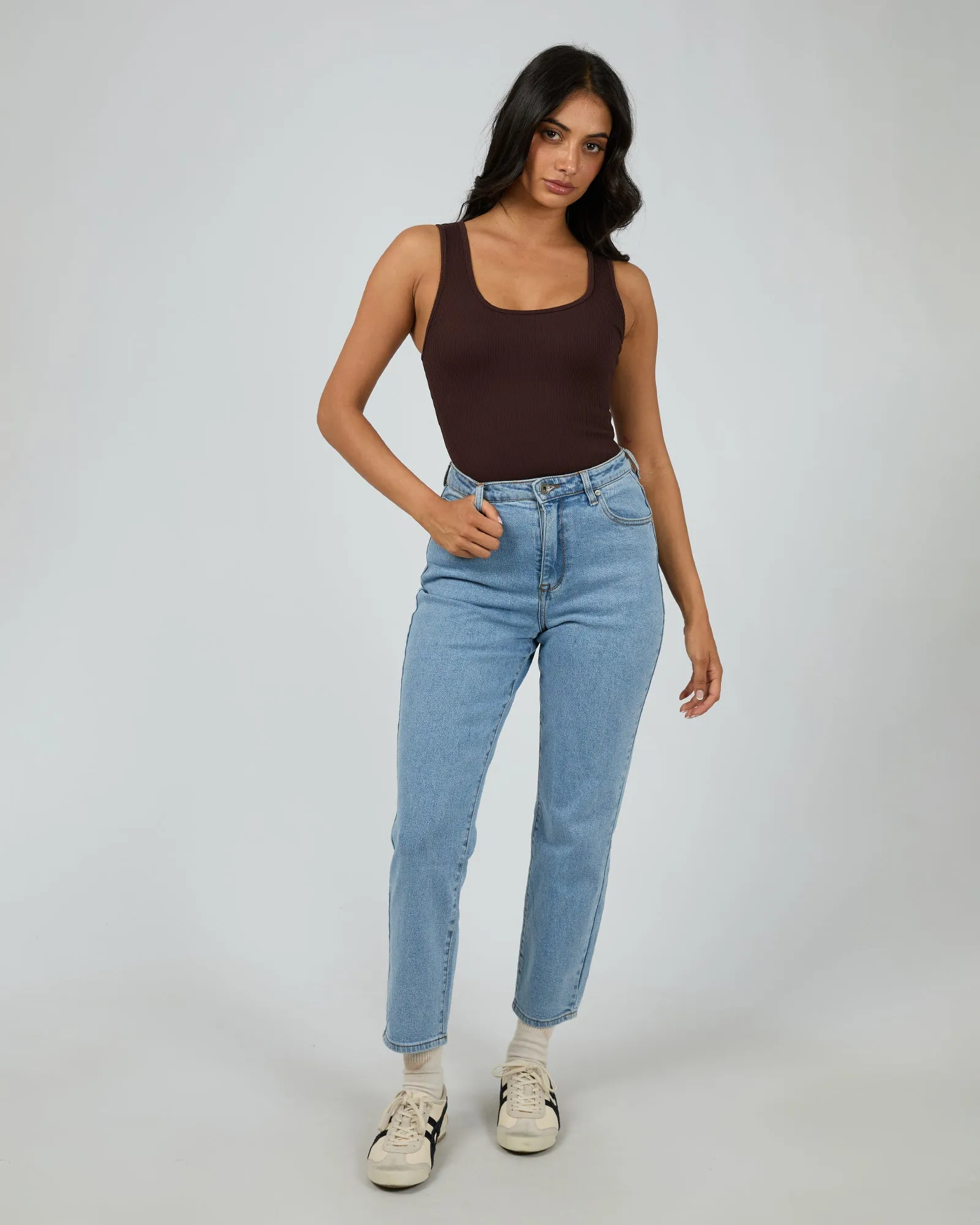 Becca Tank Brown sold by edge clothing product image thumbnail 2