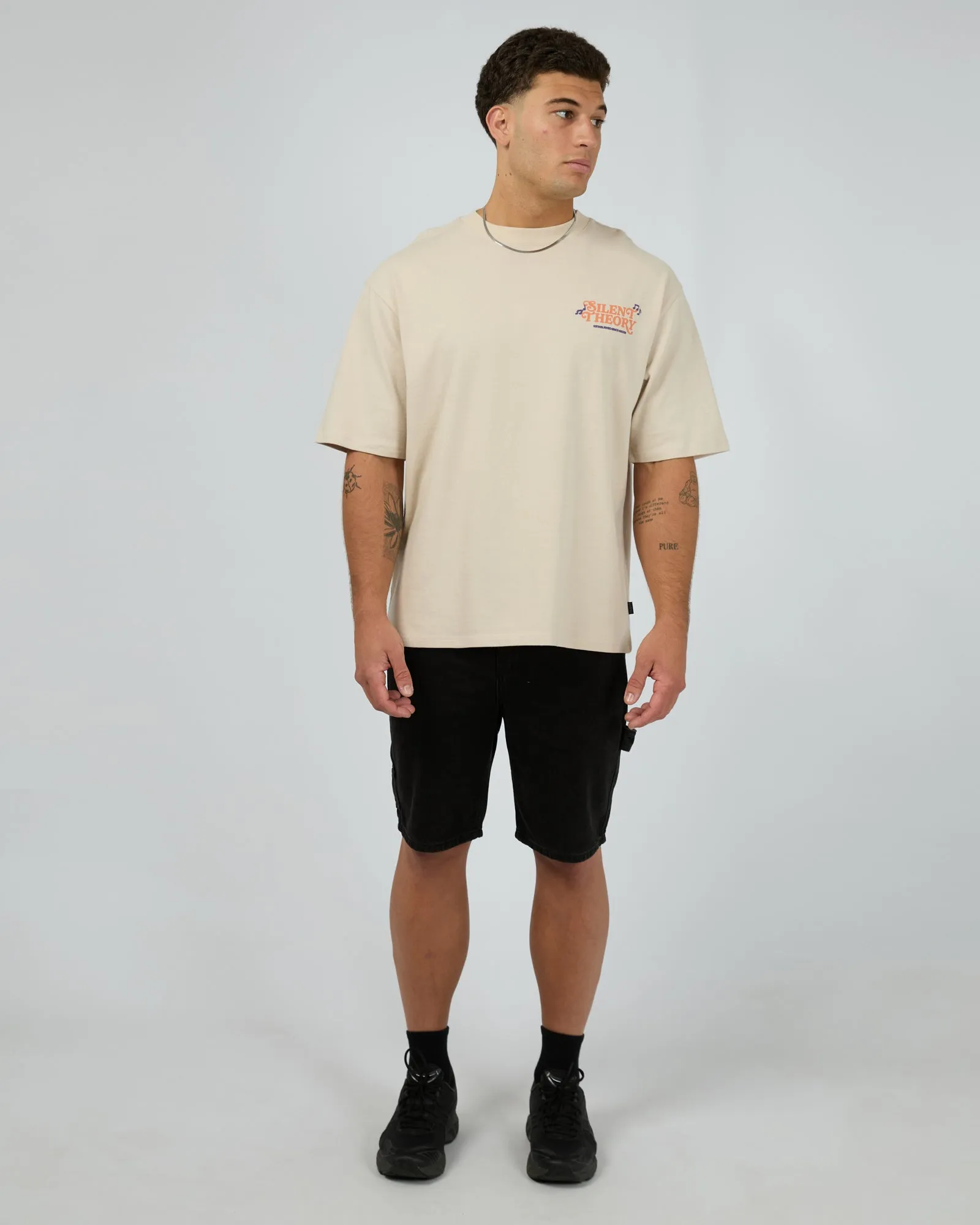 Cookin Up Tee Natural sold by edge clothing