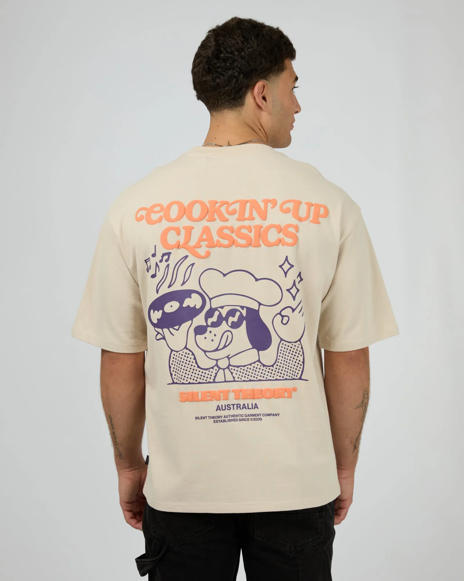 Cookin Up Tee Natural sold by edge clothing product image thumbnail 3