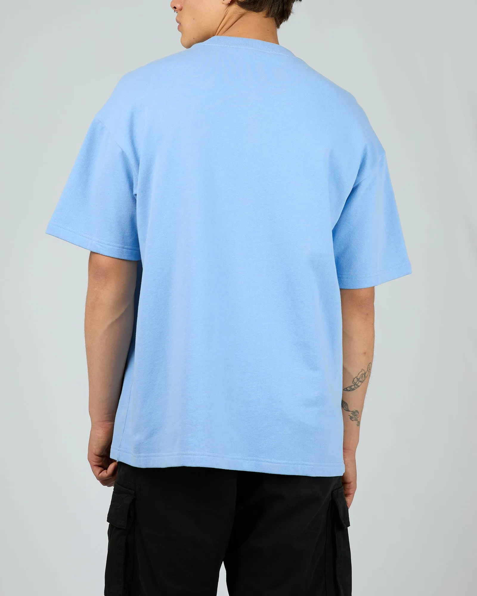Lasso Loopback Raptor Tee Vista Blue sold by edge clothing product image thumbnail 2