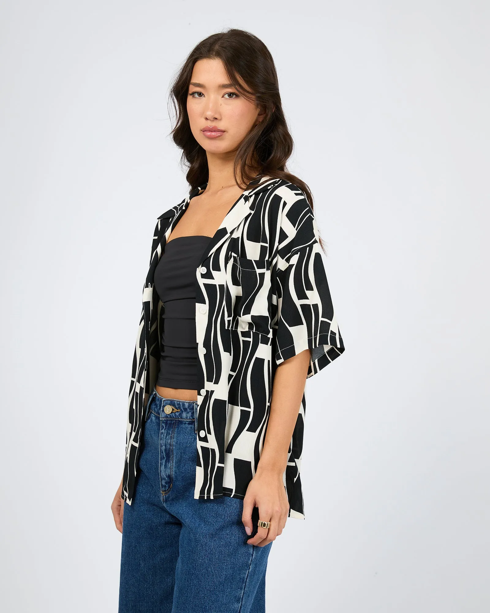 Estelle Shirt Print sold by edge clothing product image thumbnail 4