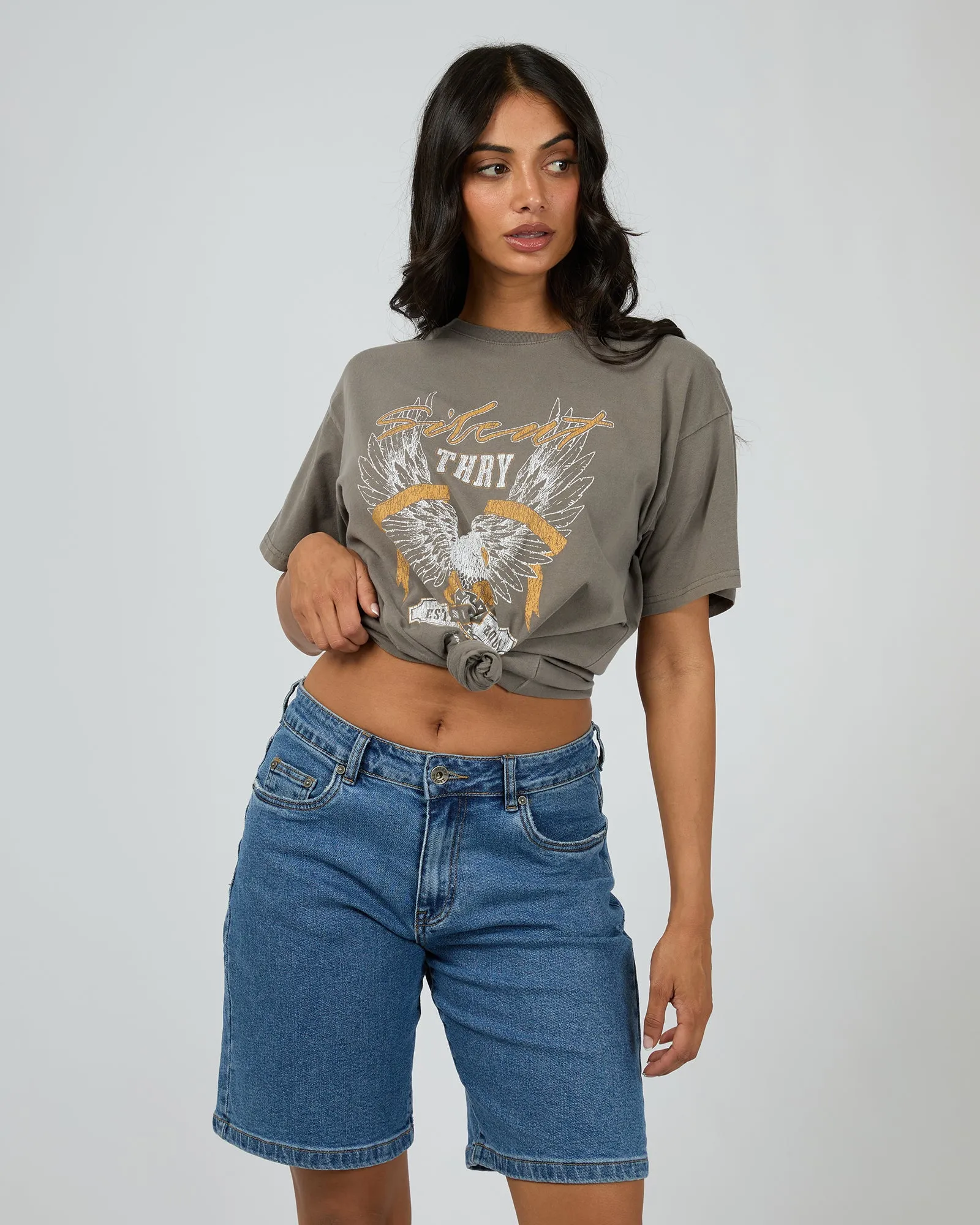 Lifted Tee Charcoal sold by edge clothing