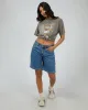 Lifted Tee Charcoal sold by edge clothing