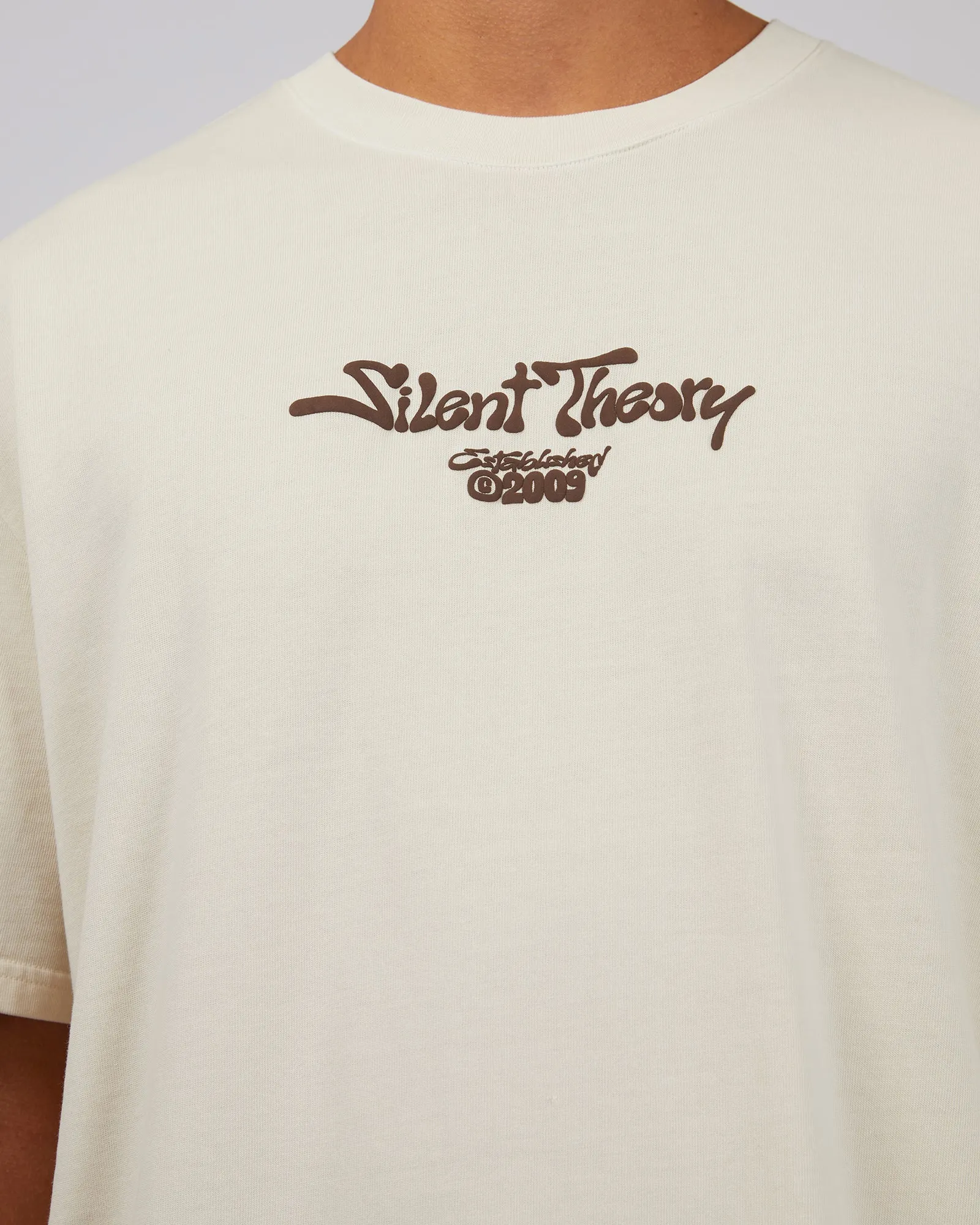 Time The Sound Tee Natural sold by edge clothing product image thumbnail 5