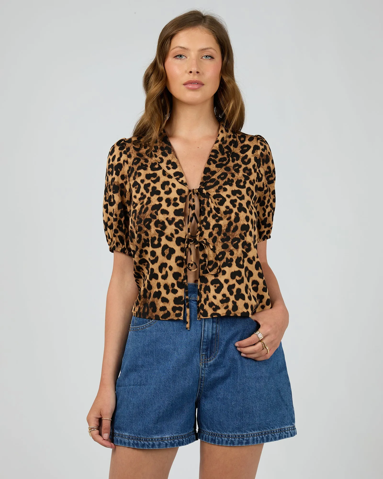 Nova Top Print sold by edge clothing