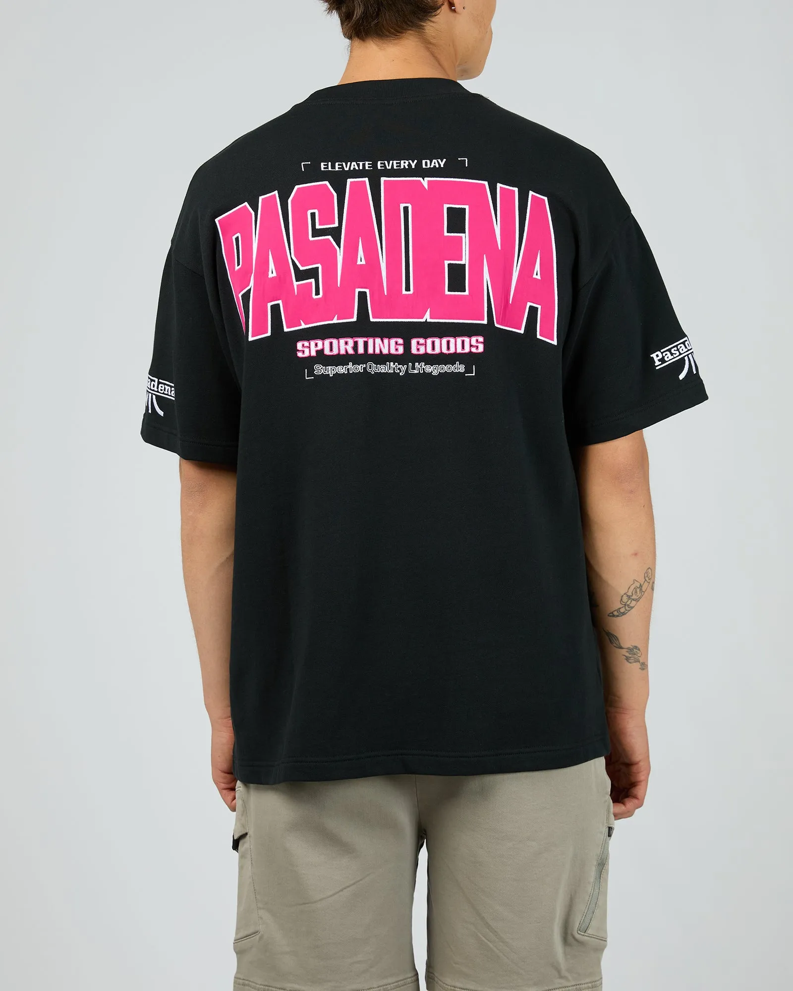 Miami Loopback Raptor Tee Black sold by edge clothing product image thumbnail 2
