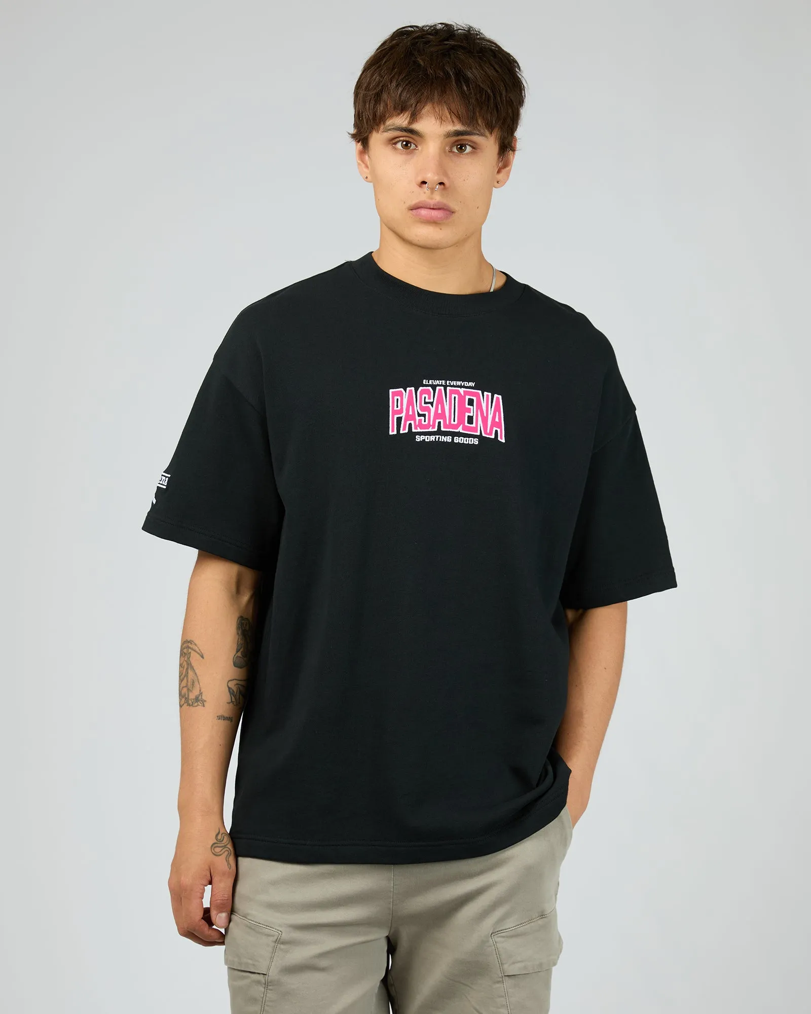 Miami Loopback Raptor Tee Black sold by edge clothing product image thumbnail 3