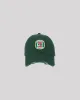 Vb Retro Distressed Cap Bottle Green sold by edge clothing
