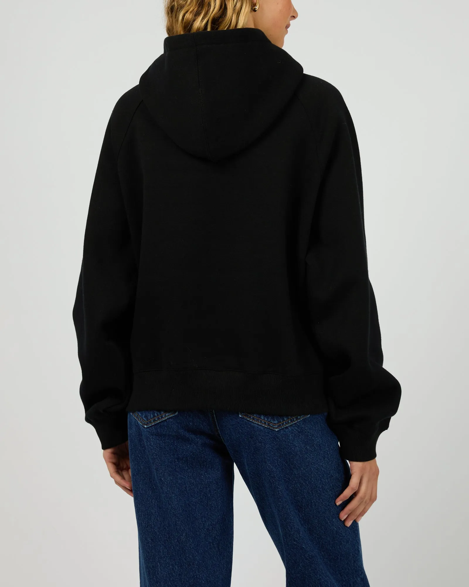 Logo Hoodie Black sold by edge clothing product image thumbnail 3