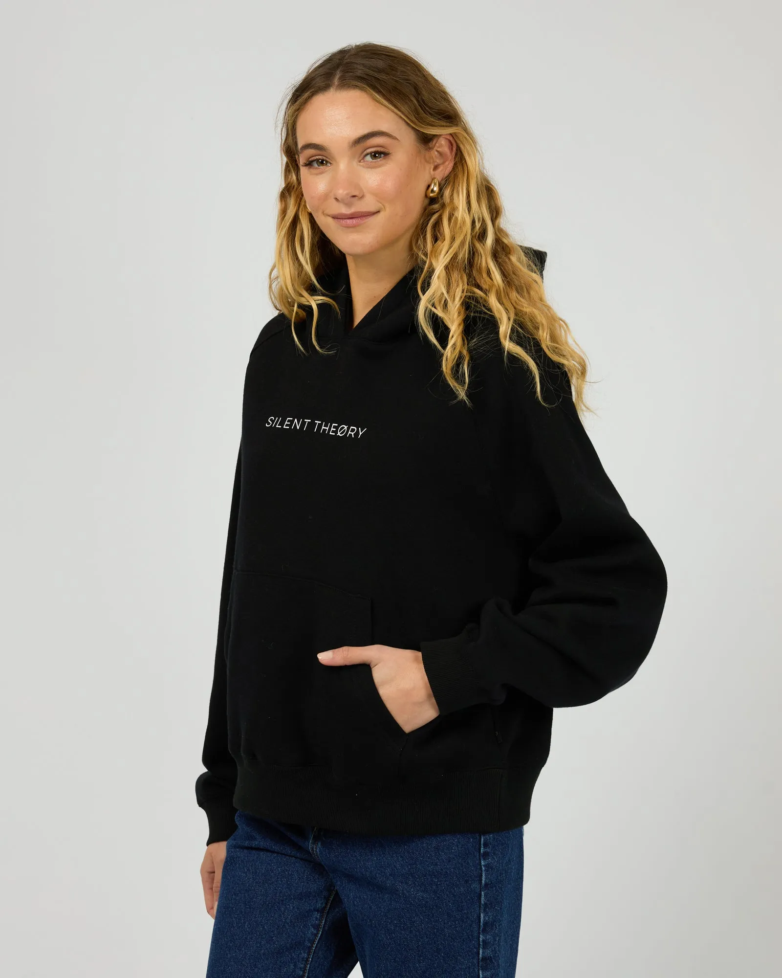 Logo Hoodie Black sold by edge clothing product image thumbnail 4