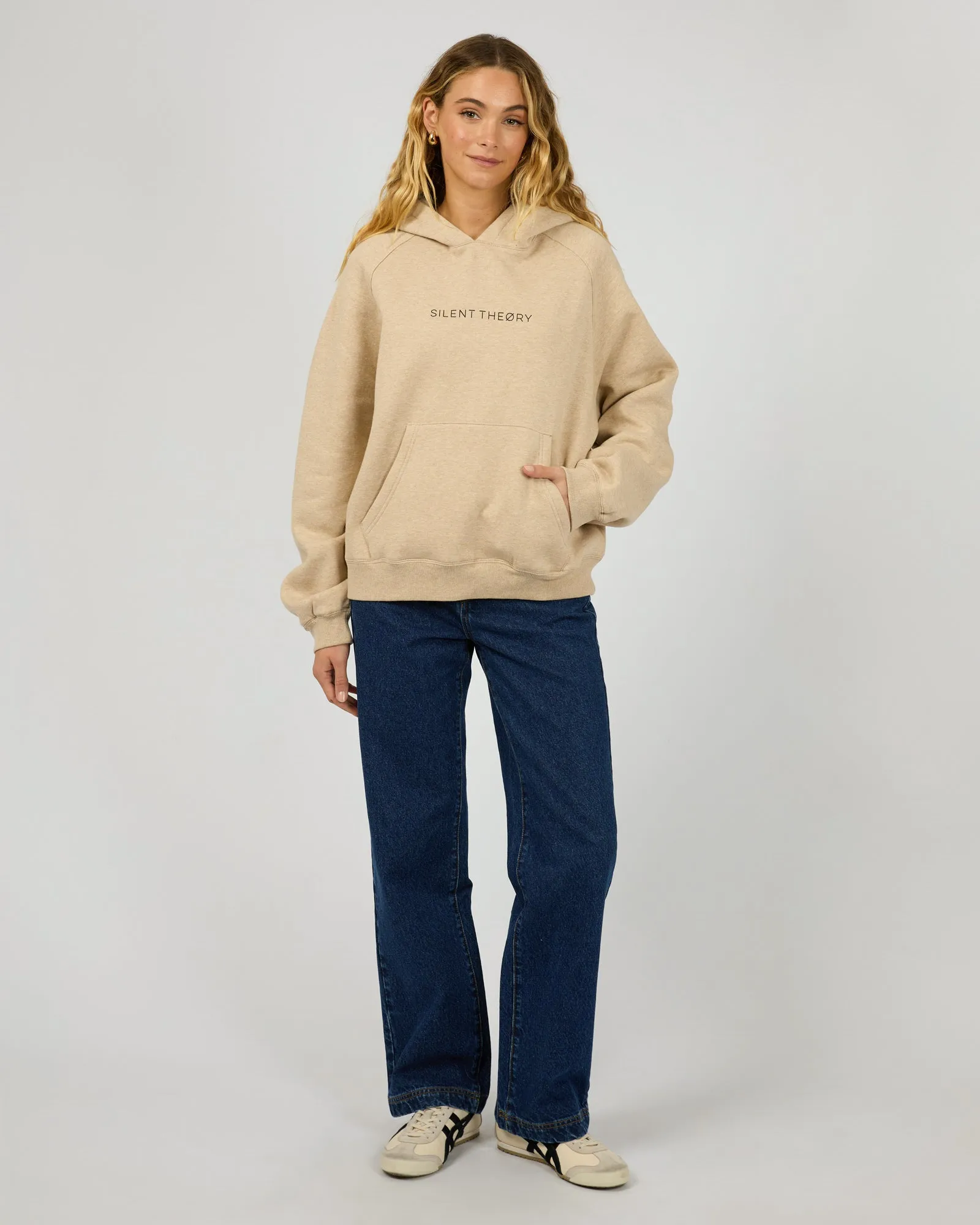 Logo Hoodie Oatmeal sold by edge clothing product image thumbnail 2