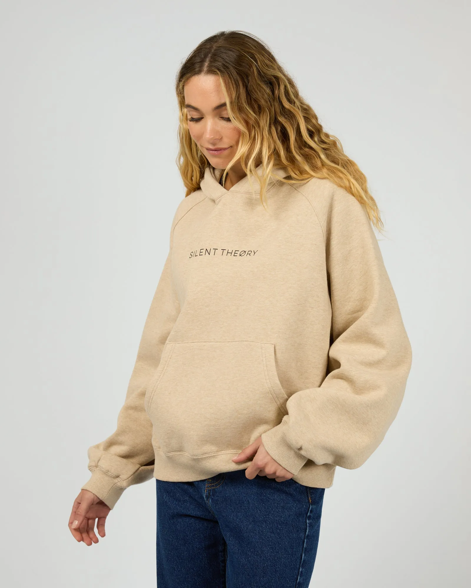 Logo Hoodie Oatmeal sold by edge clothing product image thumbnail 4