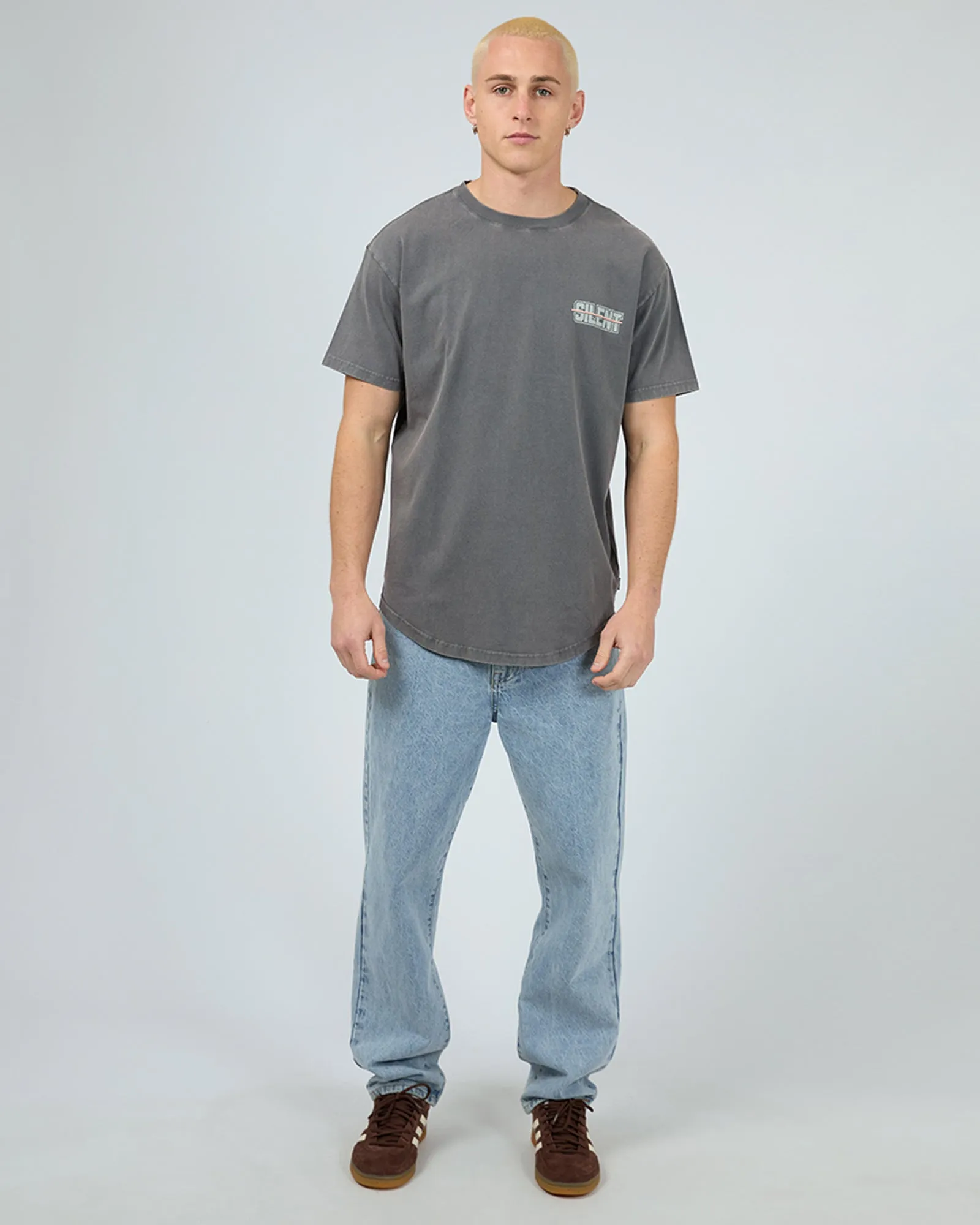 Dual Tee Charcoal sold by edge clothing product image thumbnail 3