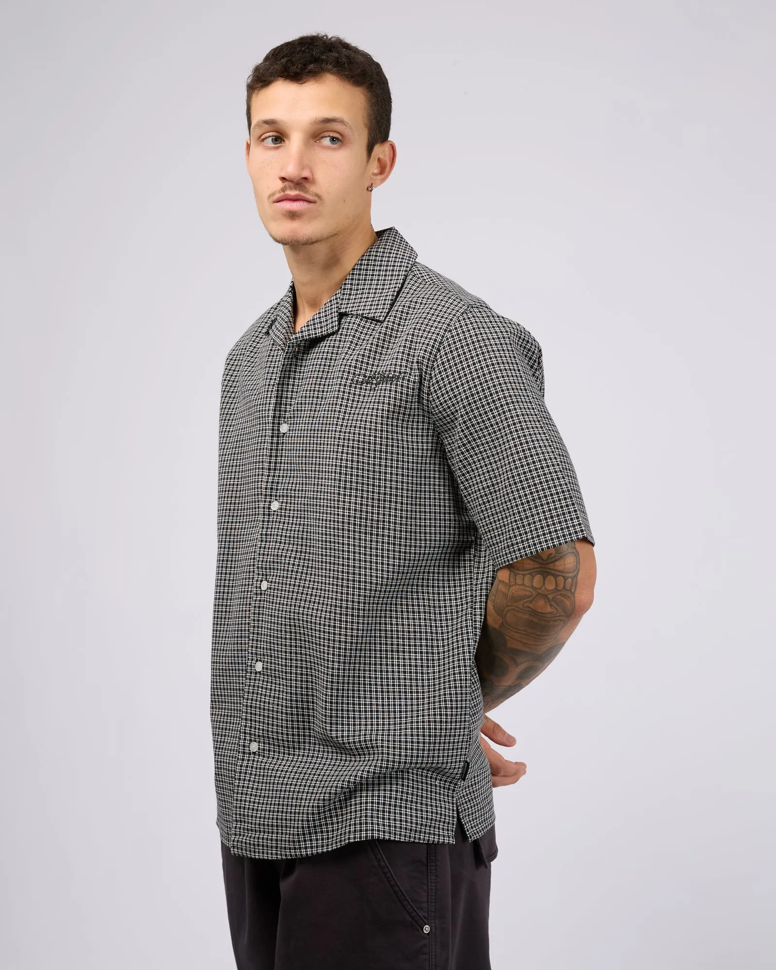 Juc S/S Shirt Black sold by edge clothing product image thumbnail 4