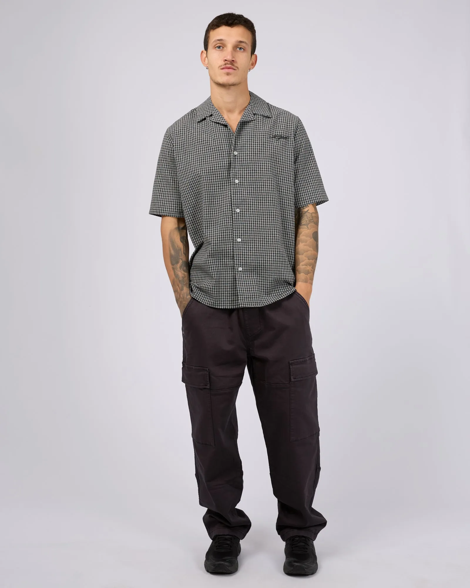 Juc S/S Shirt Black sold by edge clothing product image thumbnail 2
