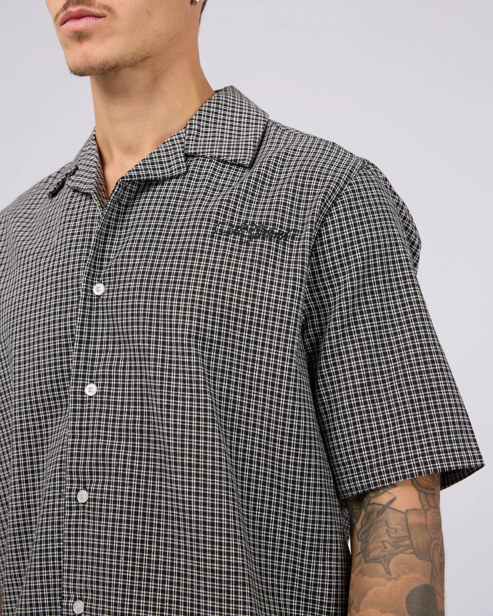 Juc S/S Shirt Black sold by edge clothing product image thumbnail 5
