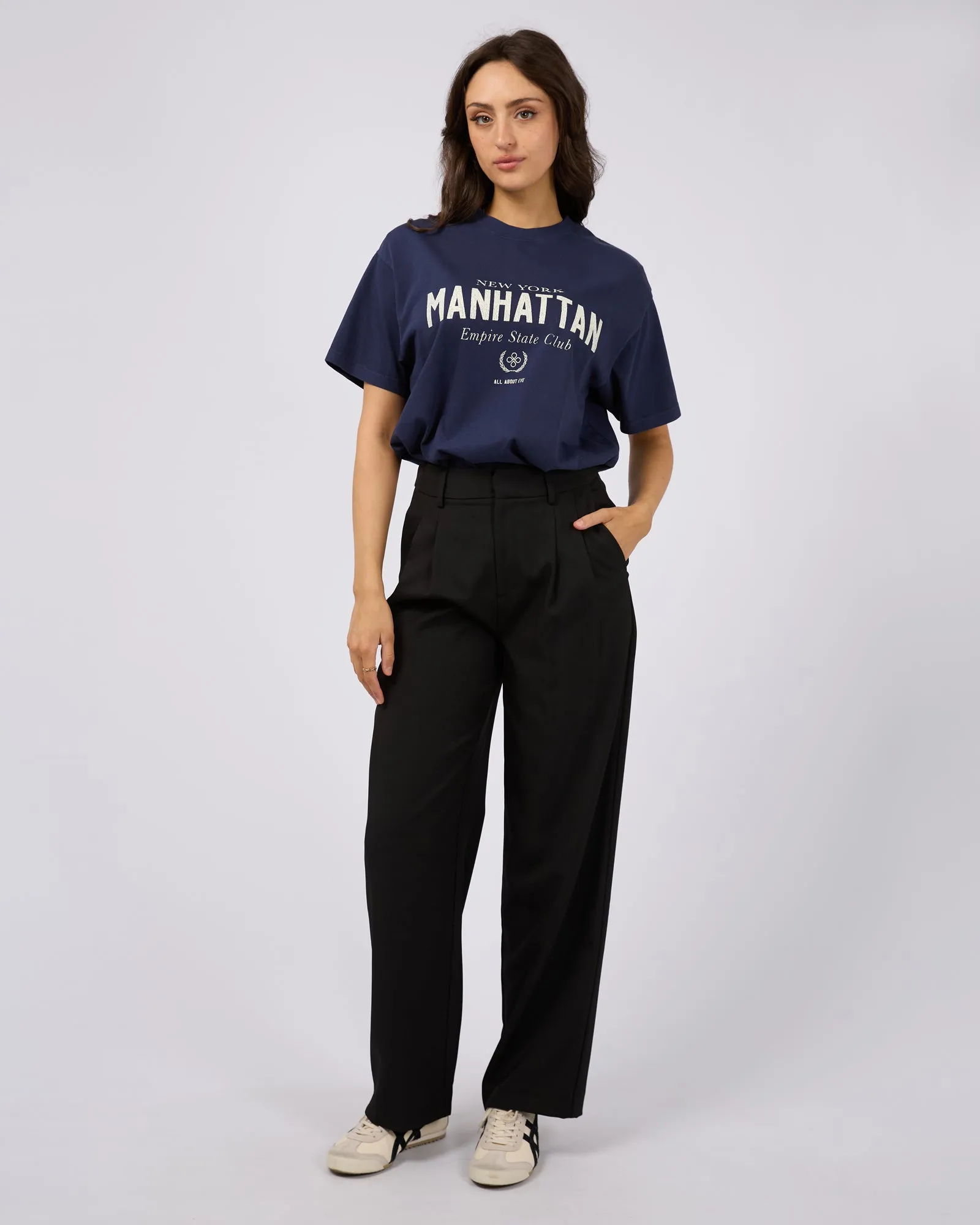 Manhattan Oversized Tee Navy sold by edge clothing product image thumbnail 2