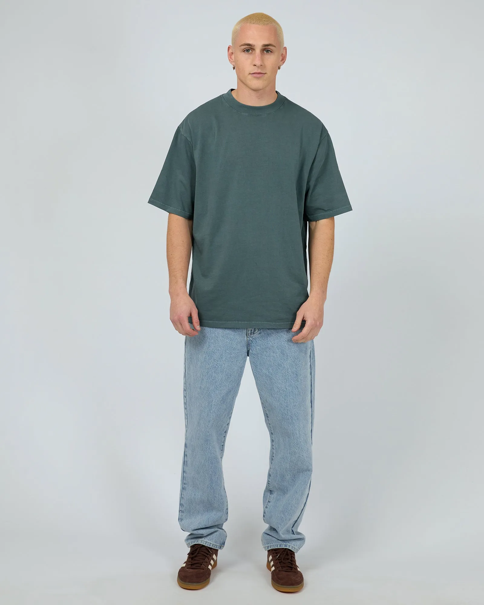 Heavy Weight Tee Blue sold by edge clothing product image thumbnail 2