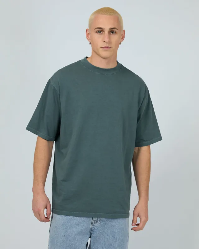 Heavy Weight Tee Blue sold by edge clothing