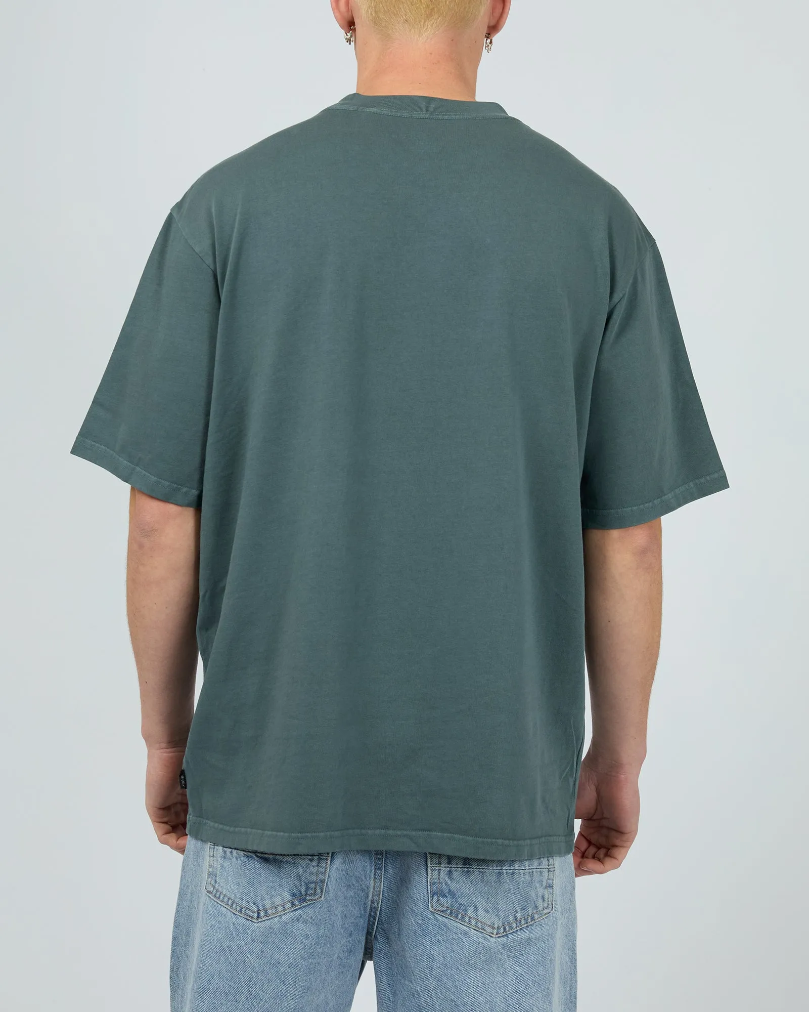 Heavy Weight Tee Blue sold by edge clothing product image thumbnail 3