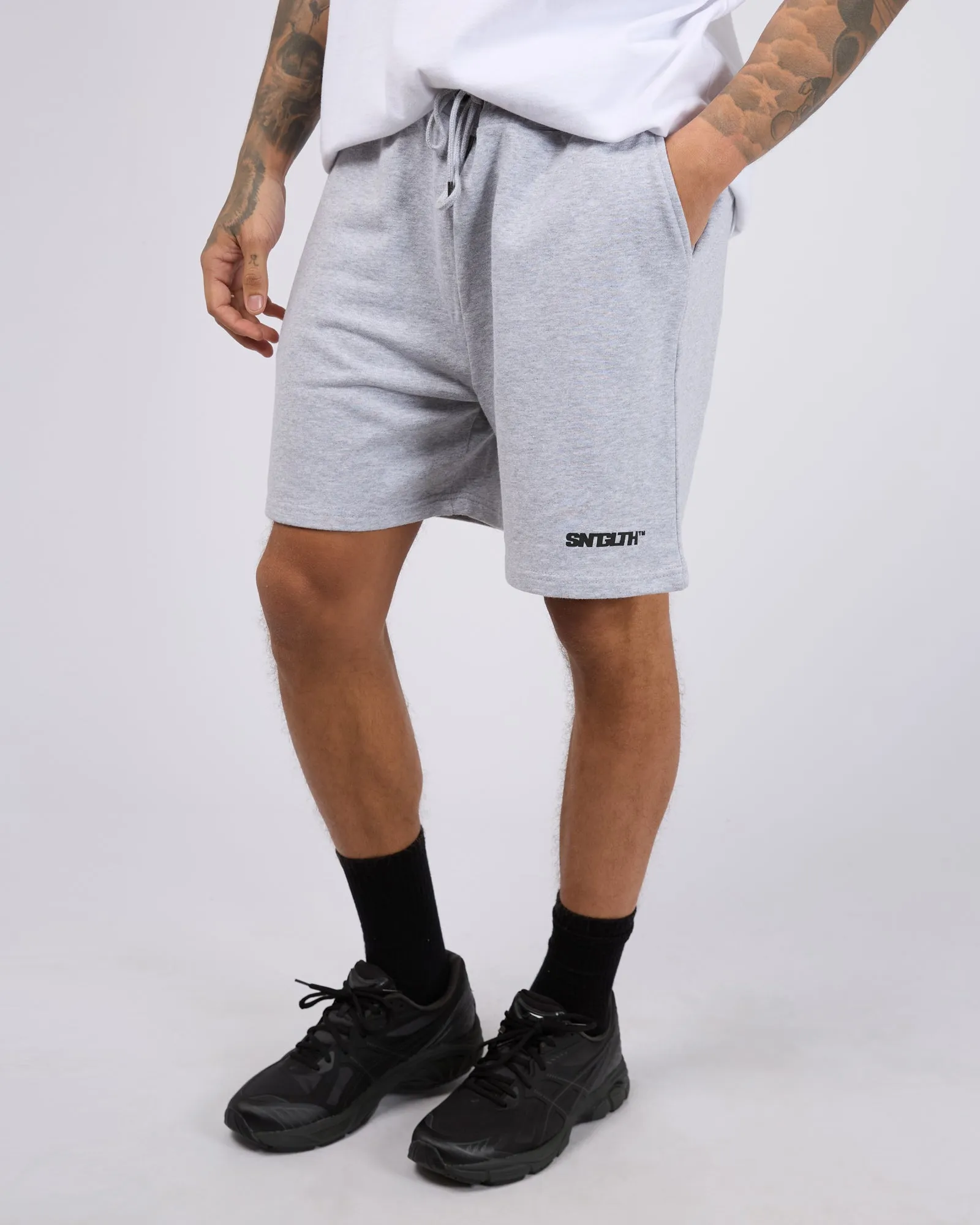 Link Fleece Short Snow sold by edge clothing