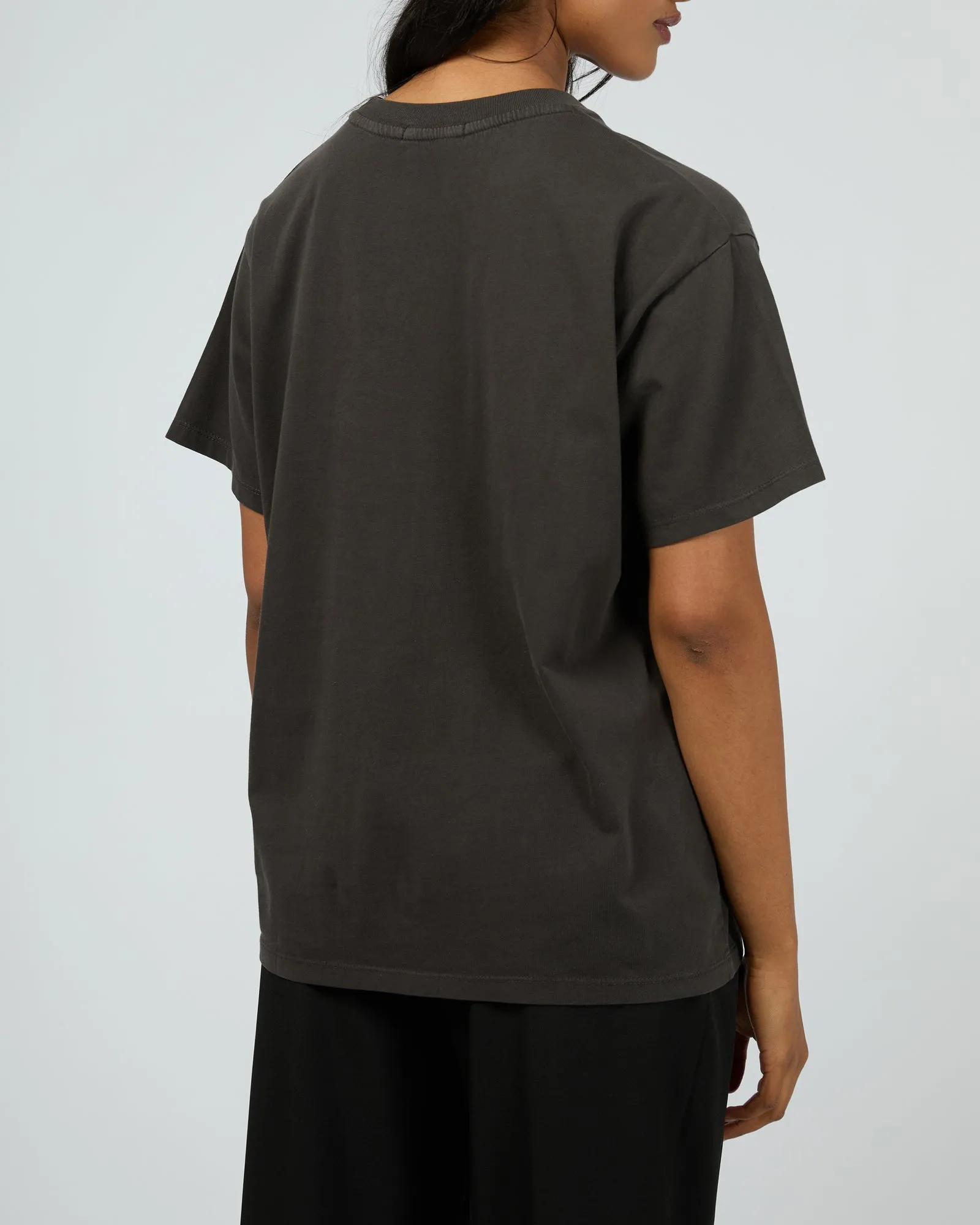 Brooklyn Oversized Tee Washed Black sold by edge clothing product image thumbnail 2