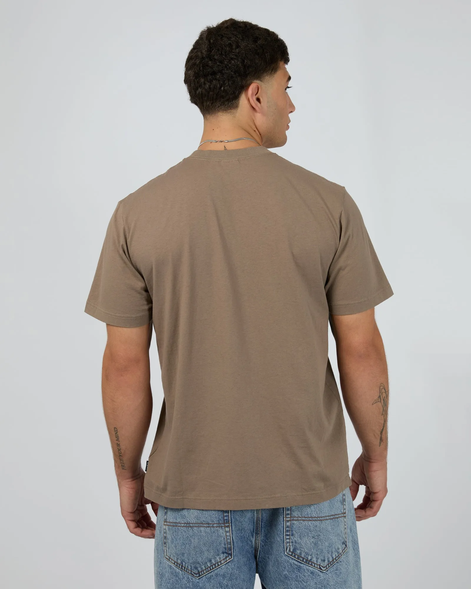 Thrown Out Recyled Retro Fit Tee Fossil sold by edge clothing product image thumbnail 2