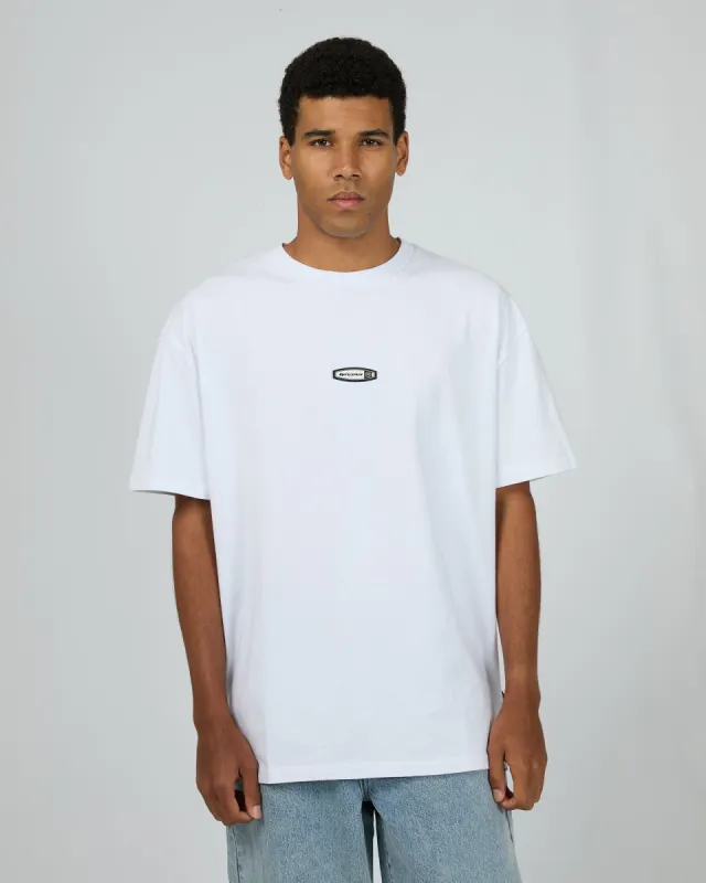 Primary Box Fit Tee White sold by edge clothing
