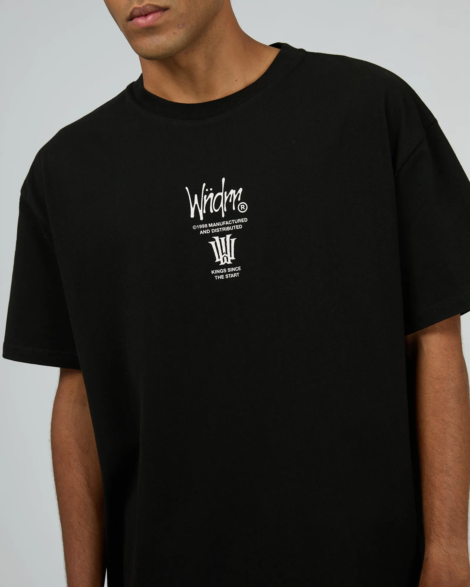 Noise Box Fit Tee Black sold by edge clothing product image thumbnail 5