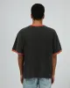 All Your Heart Ringer Tee Vintage Black Red sold by edge clothing