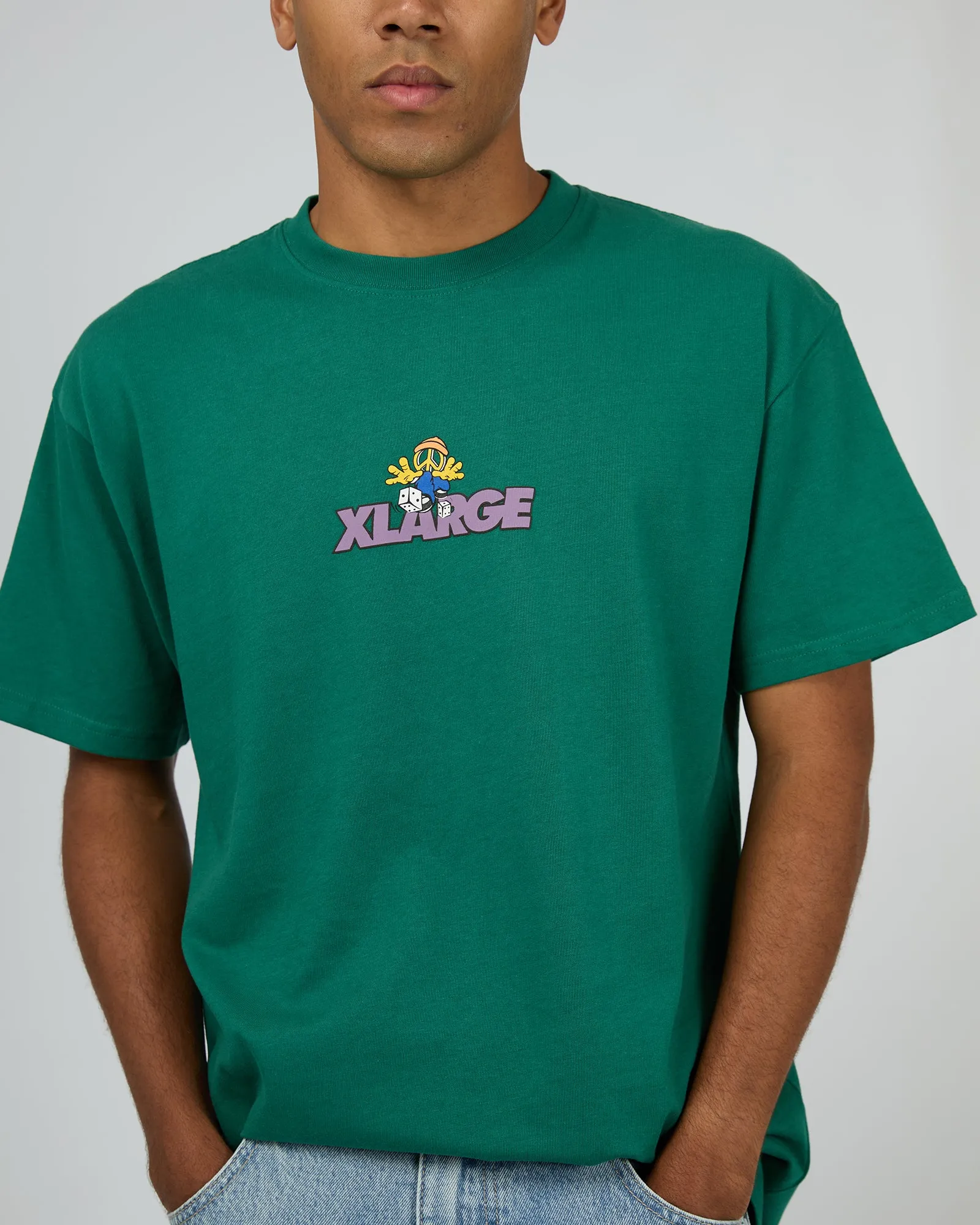 Dice Roll Tee Bottle Green sold by edge clothing product image thumbnail 5