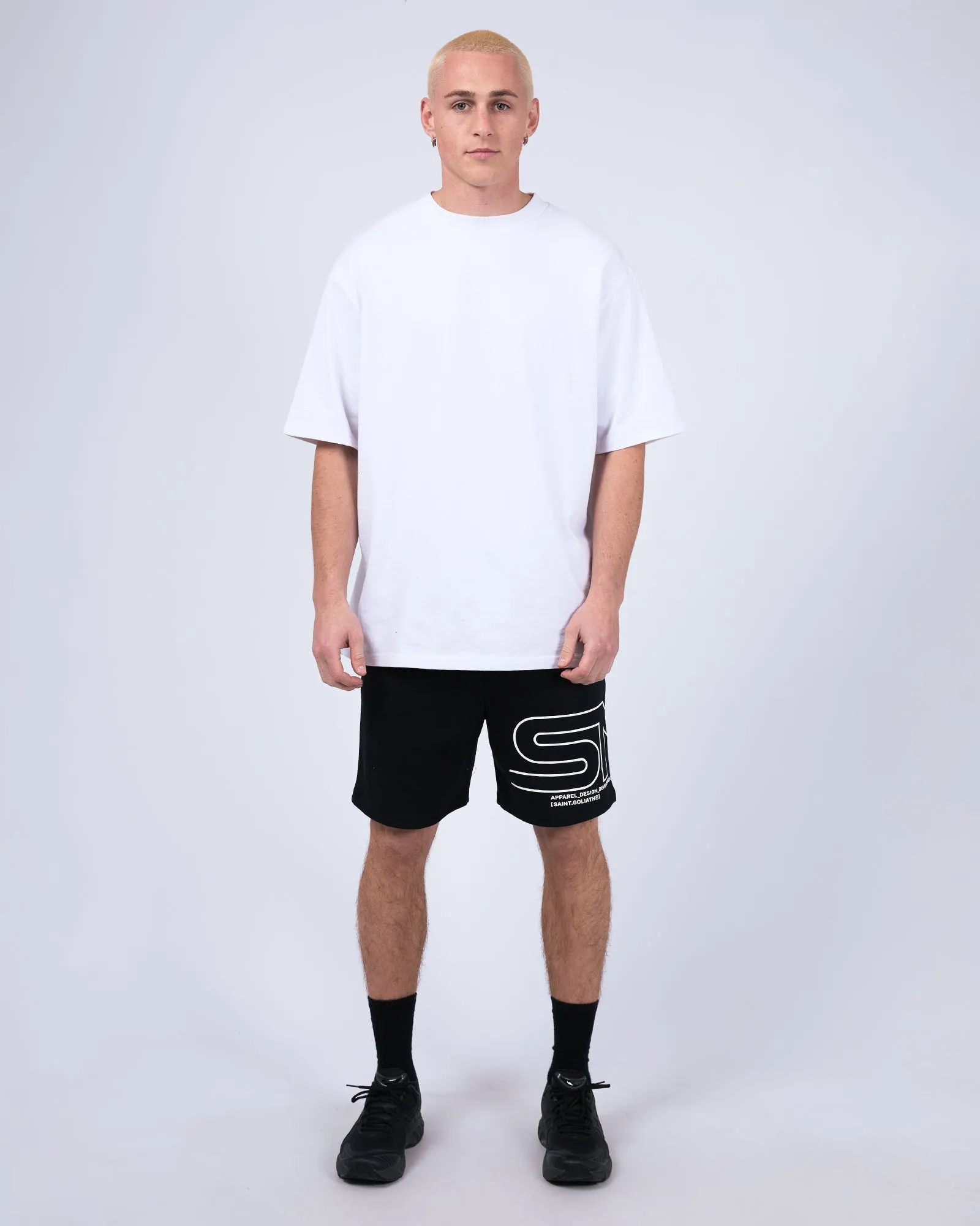 Link Fleece Short Black sold by edge clothing product image thumbnail 2