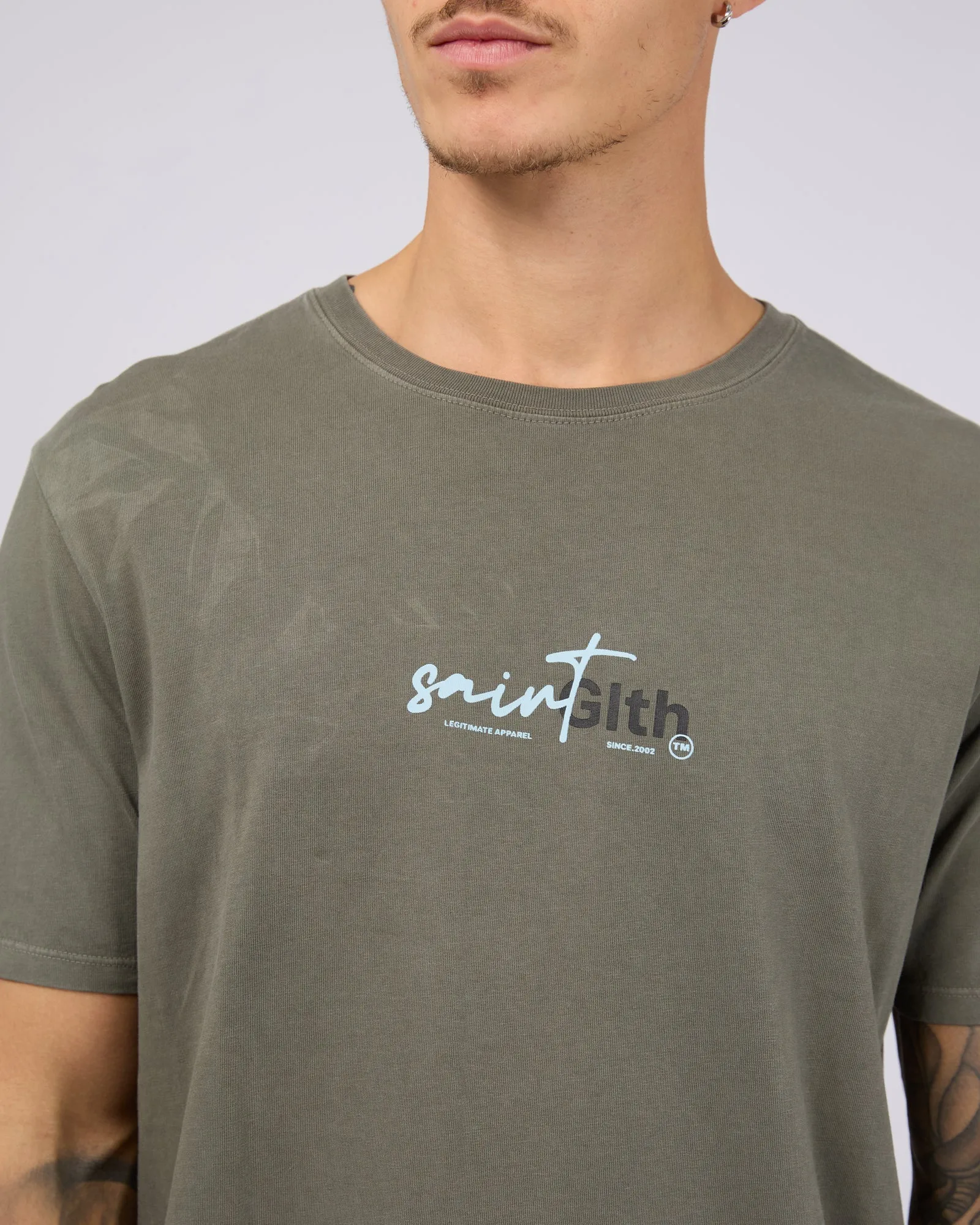 Sign Off Tee Agave Green sold by edge clothing product image thumbnail 5