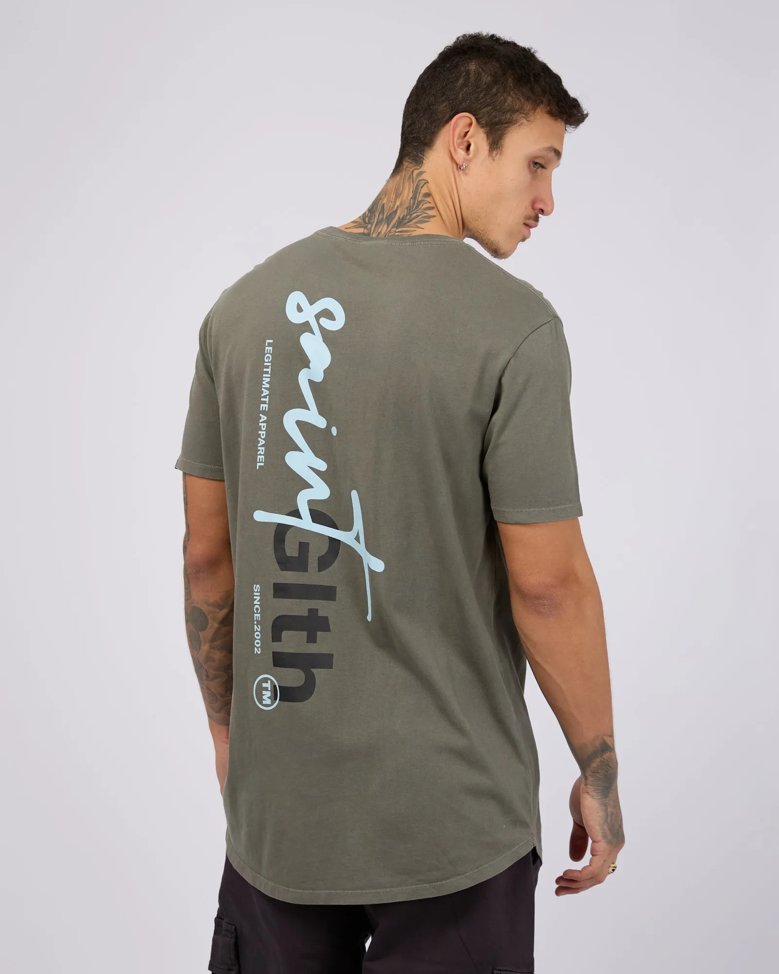 Sign Off Tee Agave Green sold by edge clothing product image thumbnail 2